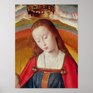 The Virgin Mary with her Crown Poster