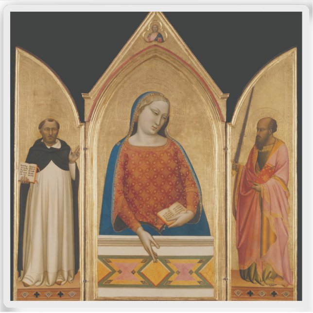 The Virgin Mary with Saints Thomas Aquinas & Paul (Front)