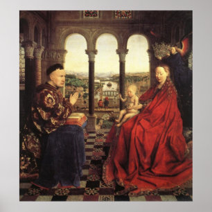 The Virgin of Chancellor Rolin Poster