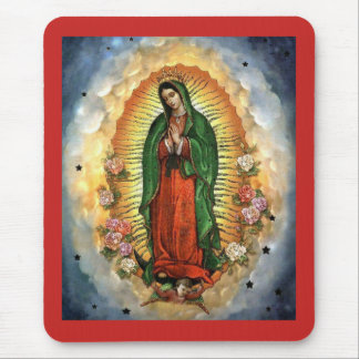 The Virgin of Guadalupe Mouse Pad
