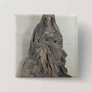 The Virgin of Sorrow 15 Cm Square Badge