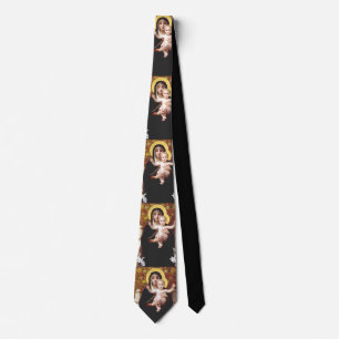 The Virgin of the Lilies Tie