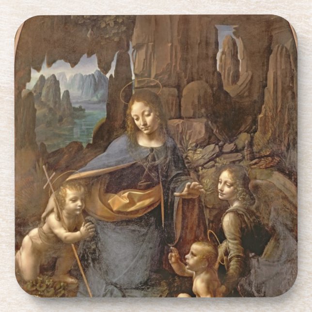 The Virgin of the Rocks Coaster (Front)