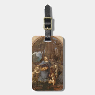 The Virgin of the Rocks Luggage Tag