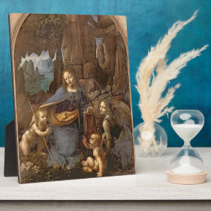 The Virgin of the Rocks Plaque