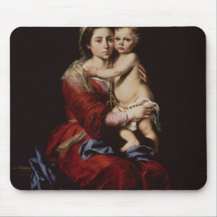 The Virgin of the Rosary, c.1650 Mouse Pad