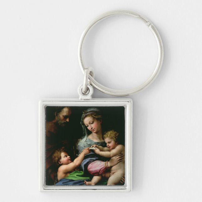 The Virgin of the Rose, c.1518 Key Ring (Front)