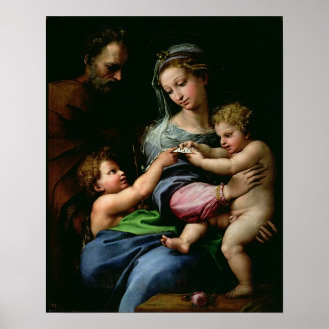 The Virgin of the Rose, c.1518 Poster (Front)