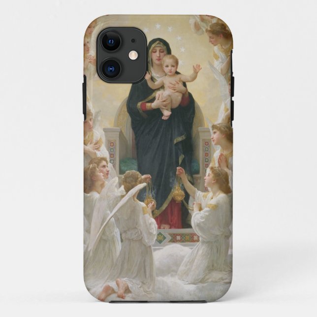 The Virgin with Angels, 1900 Case-Mate iPhone Case (Back)