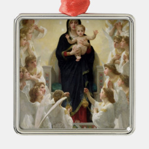 The Virgin with Angels, 1900 Metal Tree Decoration