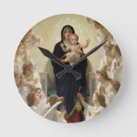 The Virgin with Angels, 1900 (oil on canvas)