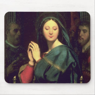 The Virgin with the Host, 1841 Mouse Pad