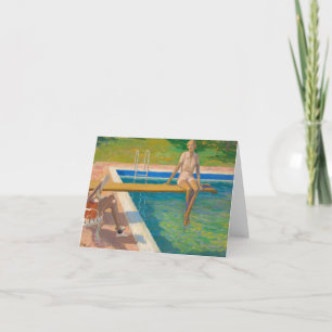 The Viscountess Castlerosse,Palm Springs by Lavery Thank You Card