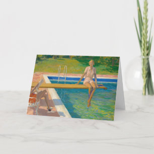 The Viscountess Castlerosse   Sir John Lavery Card