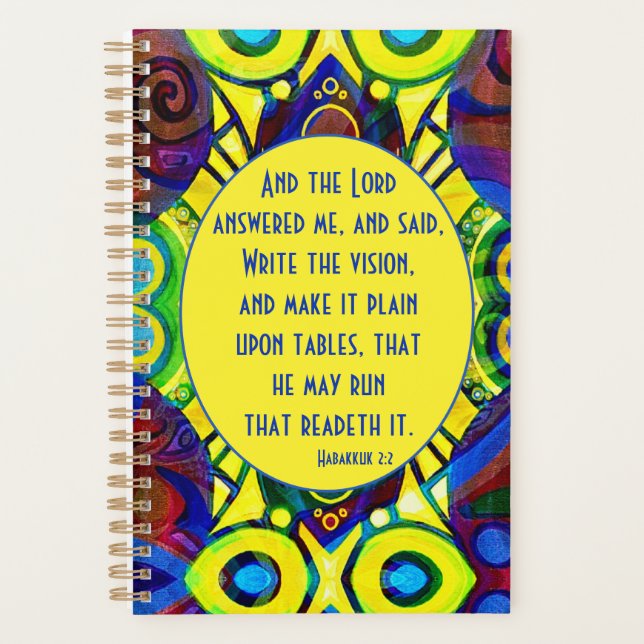 The Vision (Ashunda) Planner (Front)