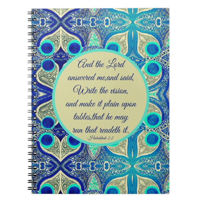 The Vision Notebook (Front)