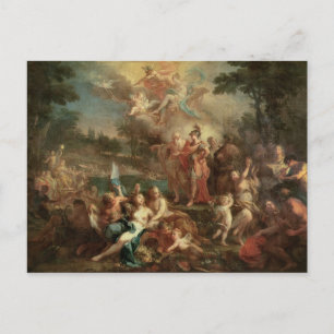 The Vision of Aeneas in the Elysian Fields Postcard