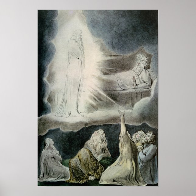 The Vision of Eliphaz, 1825 Poster (Front)