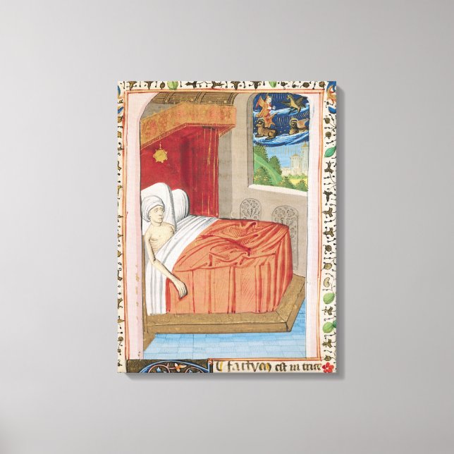 The Vision of Ezekiel Canvas Print (Front)