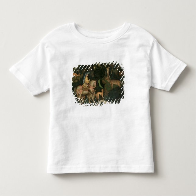 The Vision of St. Eustachius, c.1438-42 Toddler T-Shirt (Front)