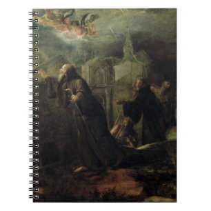 The Vision of St. Francis of Paola Spiral Notebook