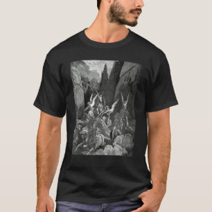 The Vision of the Four Chariots Gustave Dore Bibli T-Shirt