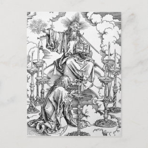 The Vision of The Seven Candlesticks Postcard