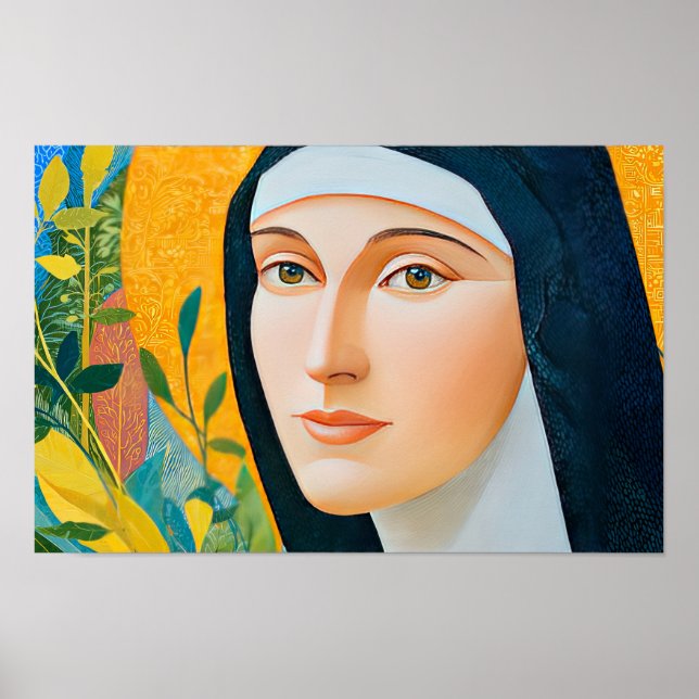 The Visionary Light of Hildegard Poster (Front)