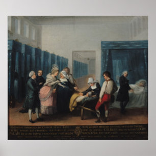 The Visit of Monsieur and Madame Necker Poster