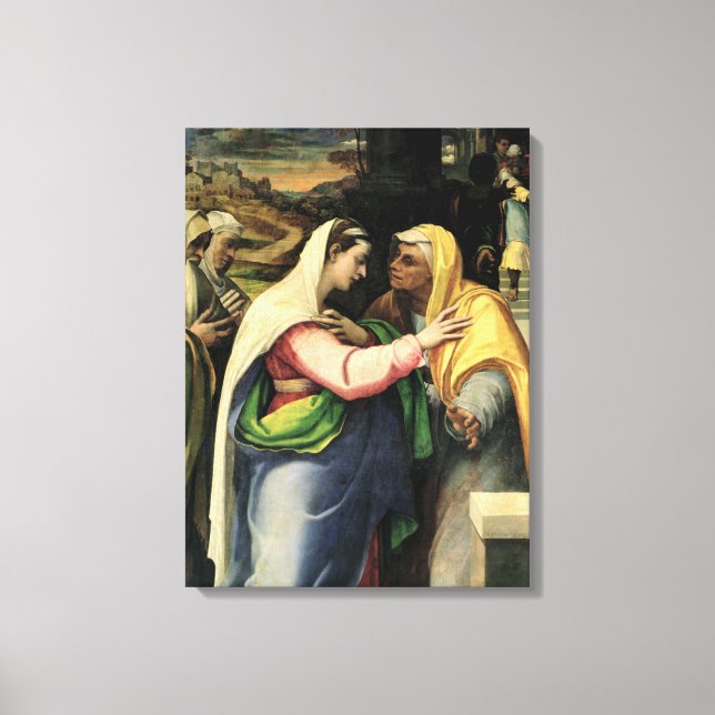The Visitation, 1519 Canvas Print (Front)