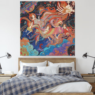 The Visitation Canvas Print