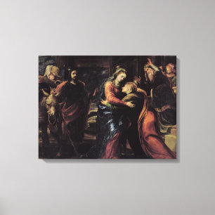 The Visitation Canvas Print