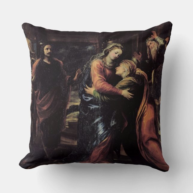 The Visitation Cushion (Front)