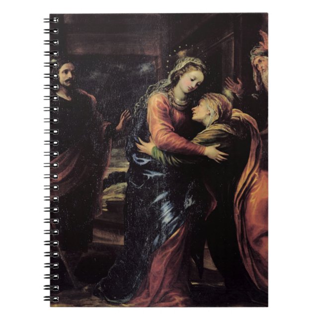 The Visitation Spiral Notebook (Front)