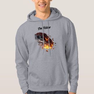 "The visitor," Space Rock from outer space  Hoodie