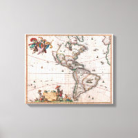The Visscher map of the New World