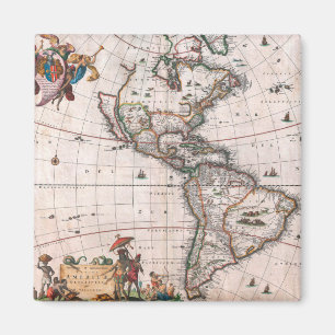 The Visscher map of the New World Magnet