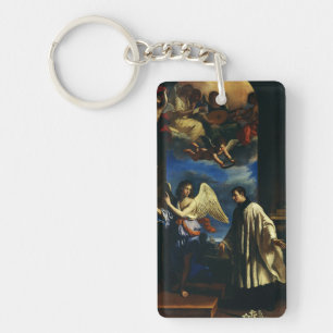 The Vocation of Saint Aloysius Luigi Gonzaga Key Ring