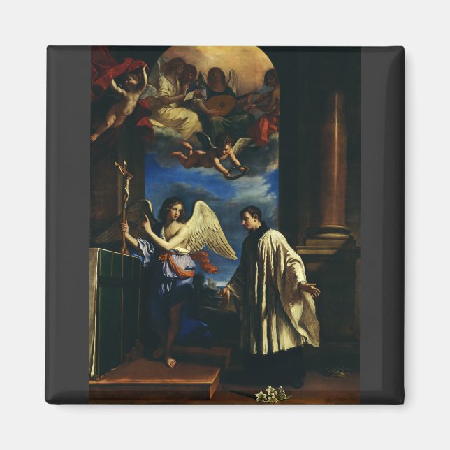 The Vocation of Saint Aloysius Luigi Gonzaga Magnet (Front)