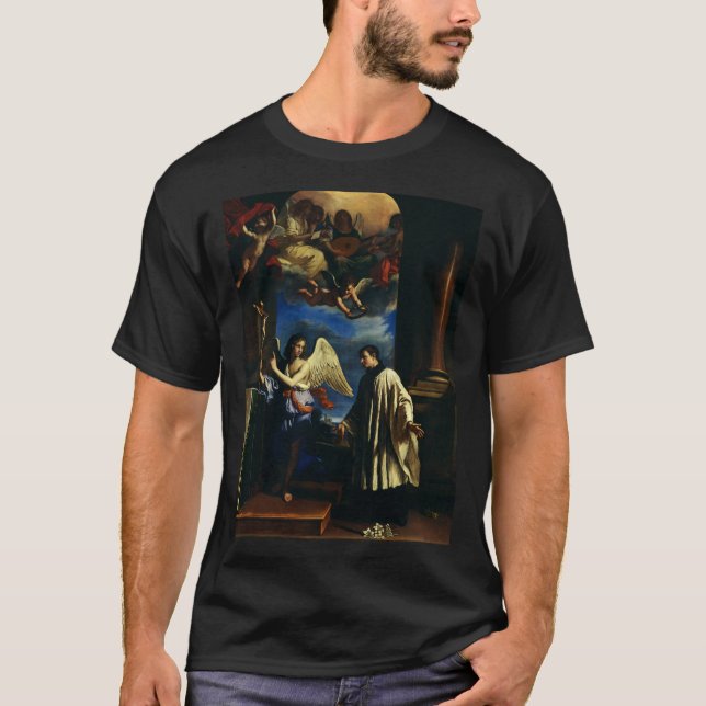 The Vocation of Saint Aloysius Luigi Gonzaga T-Shirt (Front)