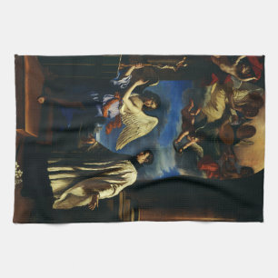 The Vocation of Saint Aloysius Luigi Gonzaga Tea Towel
