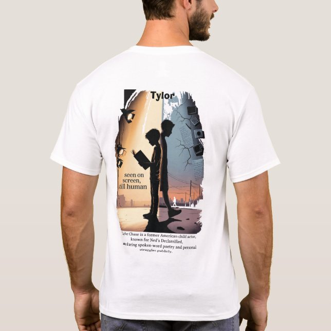 The voice of Tylor's poetry T-Shirt (Back)