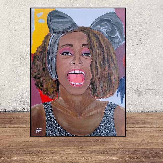 The Voice Painting by Alfred Fox Canvas Print (Creator Uploaded)