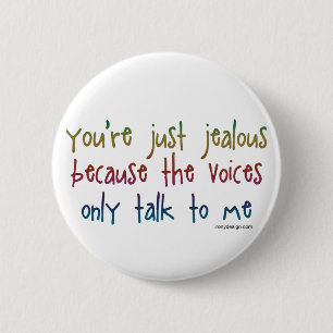 The Voices 6 Cm Round Badge