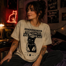 The Voices In My Head Black Cat Music Player