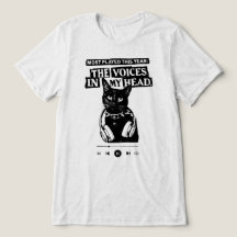 The Voices In My Head Black Cat Music Player