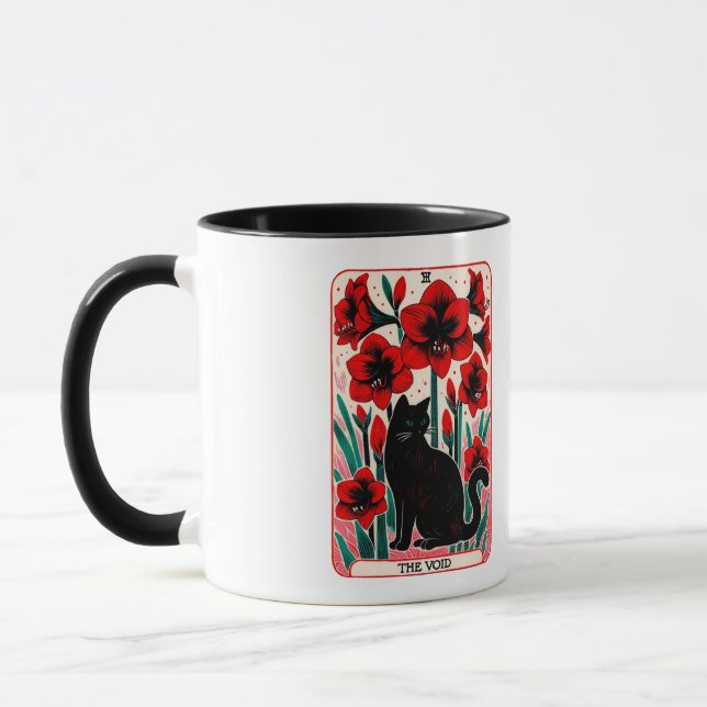 The Void Cat Tarot Card                            Mug (Left)