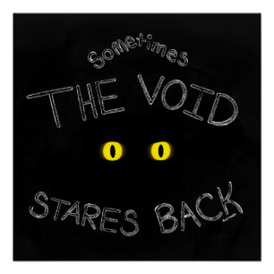 The Void Stares Back Poster
