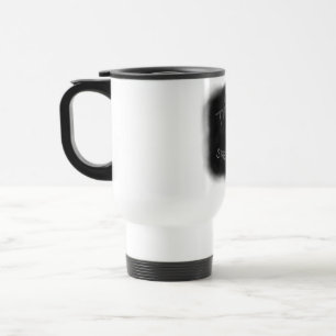 The Void Stares Back Travel Mug