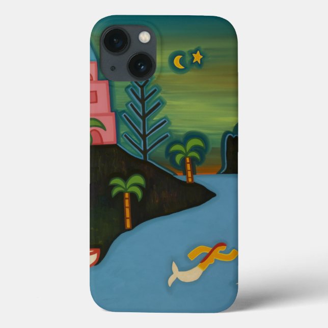 The Volcanic Island 2008 Case-Mate iPhone Case (Back)